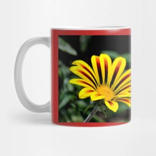 Yellow and Red Flower Mug